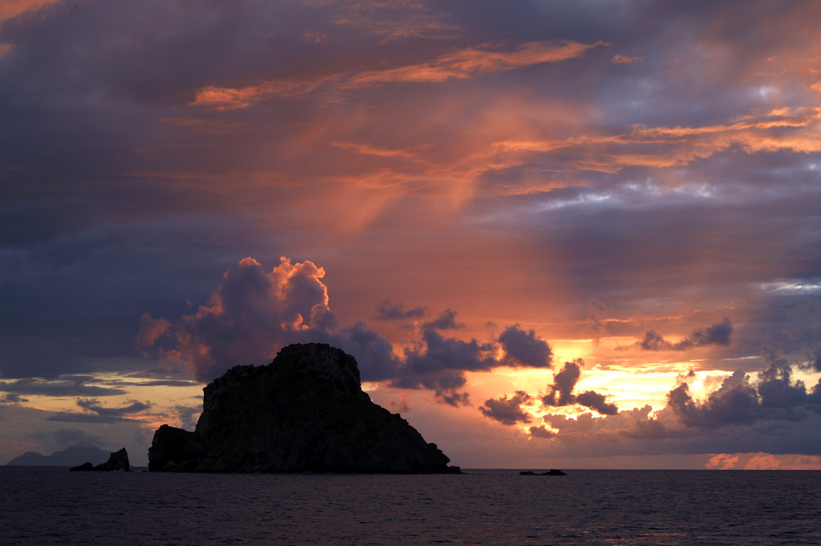 Sunset in Saint Barthélemy - © Enzo Signorelli photographer French West Indies (Caribbean Sea) - Island of Saint Barthlemy